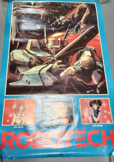 1995 Robotech fan club poster