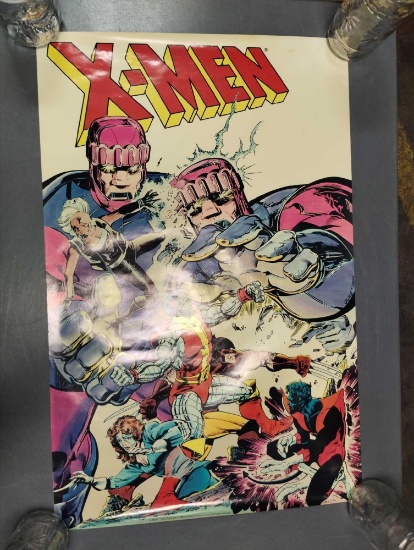 Vintage 1984 X-Men Poster
