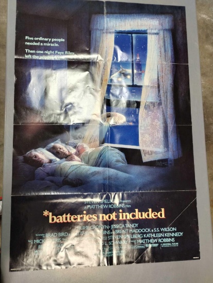 "Batteries Not Included" 1987 movie poster