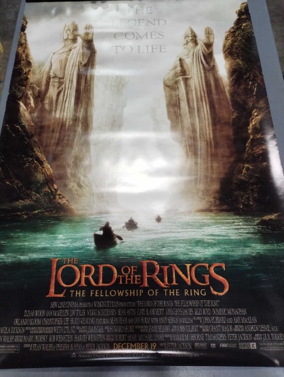 Lord of the Rings The Fellowship of the Ring poster