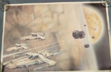 1977 Space War Litho Trans International Poster