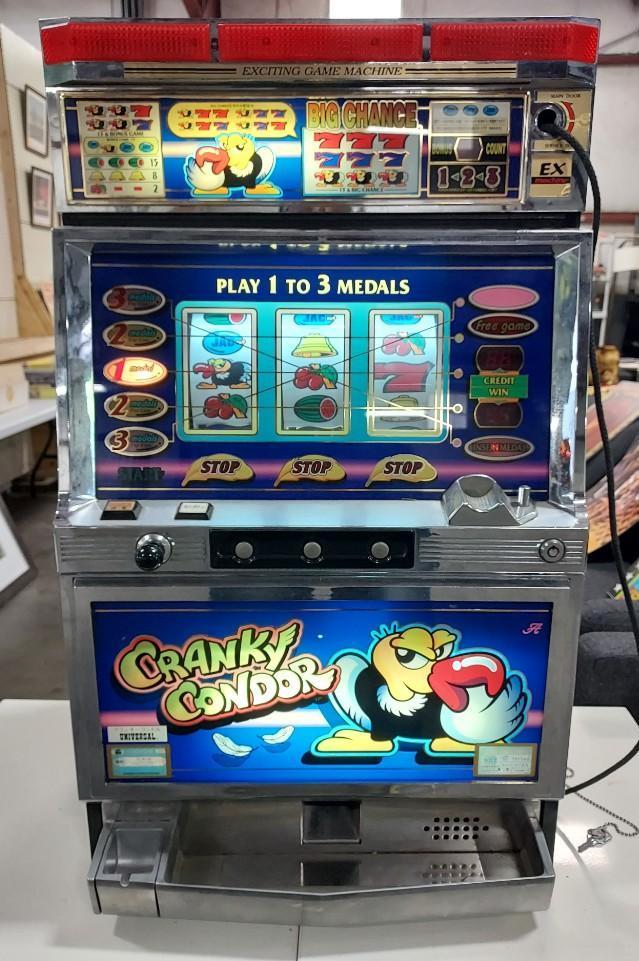 1996 Cranky Condor Slot Machine (set up for | Proxibid
