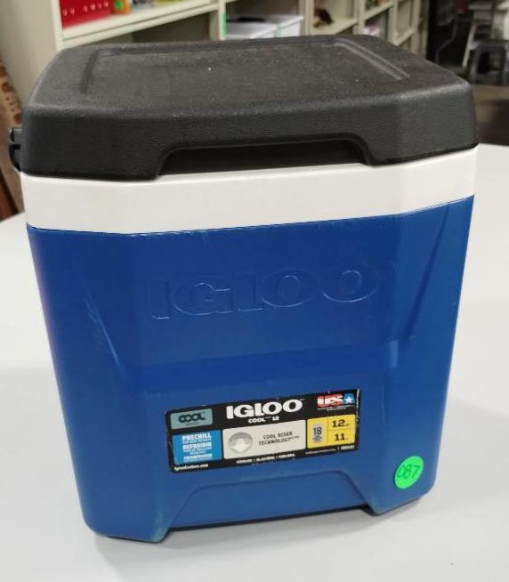 Sold at Auction: Thermos Cooler and Igloo Water Cooler