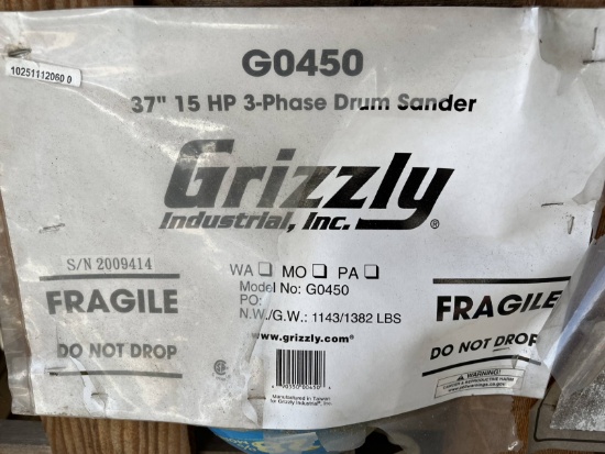 Grizzley drum sander