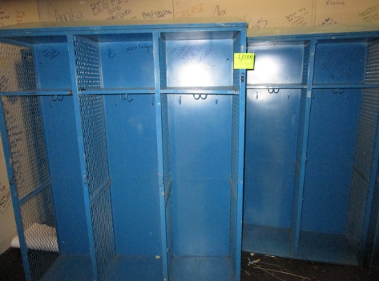 Blue Metal Lockers (11)