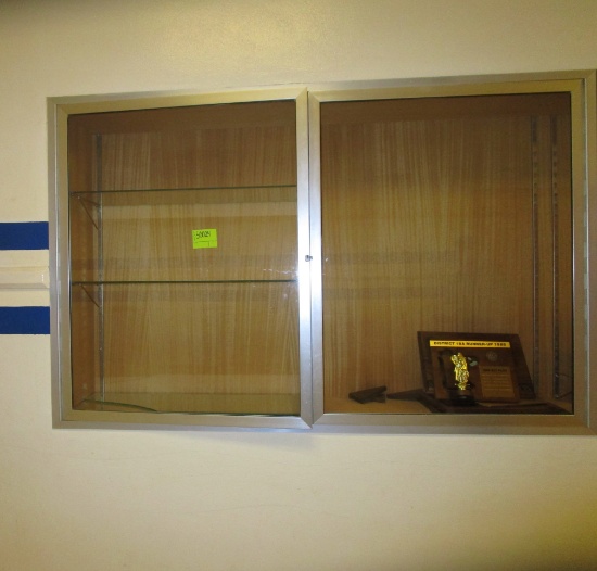 Display Cabinets Across from Auditorium