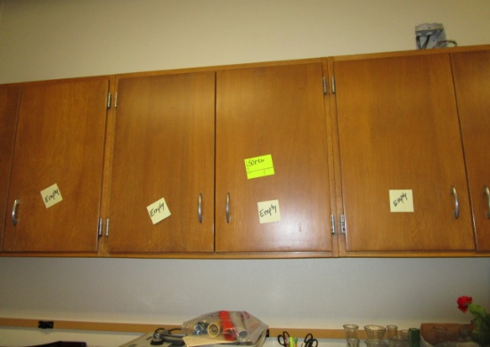 Upper & Lower Wood Cabinets