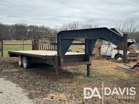 Custom Built 20' Gooeseneck Trailer