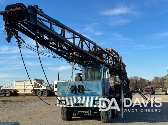 1984 Kingry 4-Axle Back-In Well Service Rig