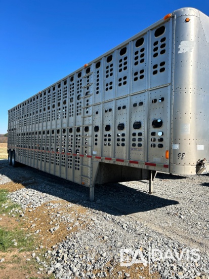 1998 WILSON 50X102 CATTLE TRAILER