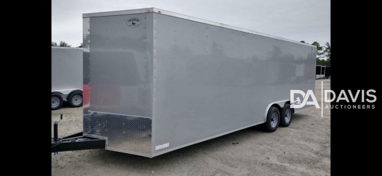 24' 2022 TITANIUM ENCLOSED TRAILER