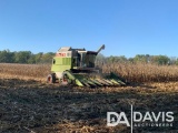 Claas 228 4wd Combine with 8 Row Corn Head Field Ready