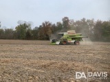 Claas 228 4wd Combine with 8 Row Corn Head & 25 FOOD GRAIN HEAD