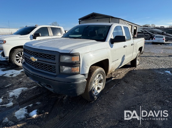 2014 CHEVY 1500 PICKUP (True Milage Unknown)