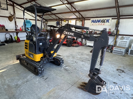 2018 JOHN DEERE 17G MINI EX