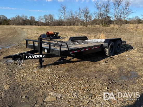 2024 20' LANDOLL TRAILER - LIKE NEW!