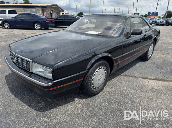 1989 CADILLAC ALLANTE CONVERTIBLE