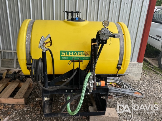 SCHABEN 180 GALLON 3 POINT SPRAYER
