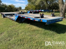 2005 FALCON UTILITY L-MF35 – 35' DOUBLE DROP DECK EQUIPMENT TRAILER