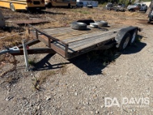 16' CAR TRAILER - NO TITLE