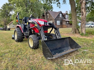 2025 Yanmar 325 Sub Compact Tractor W/ 4' Bucket & 5' Brush Hog