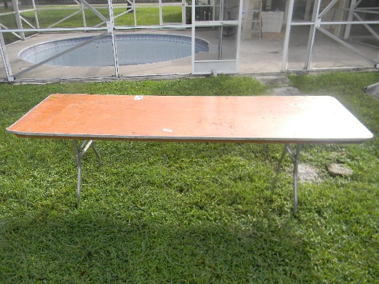 8' Folding Table