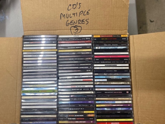Assorted CD's - Approximately 80 Per Case