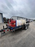 Blue Viper Pressure hot pressure washer, 2 tanks,