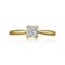 14K YELLOW GOLD 1.19CT FANCY BROWN COLOR DIAMOND RING