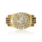 14K YELLOW GOLD 3.00CT DIAMOND RING