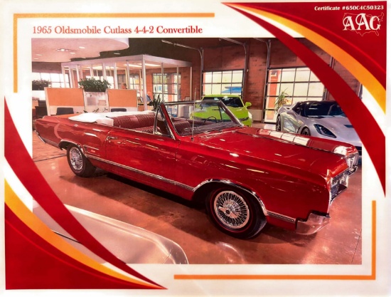 1965 Oldsmobile Cutlass 4-4-2 Convertible