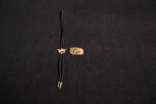 Masonic Bolo and Belt Buckle