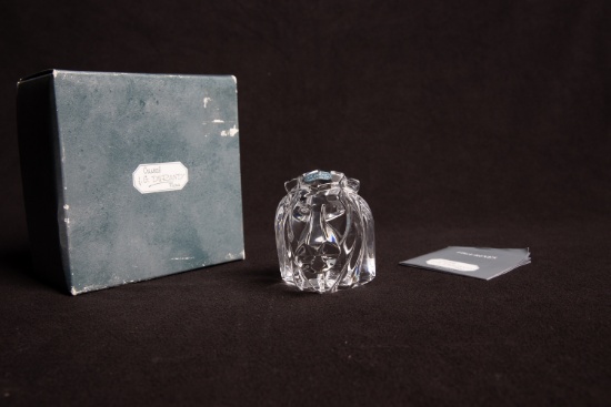 JG Durand Cryrstal Lion Figurine