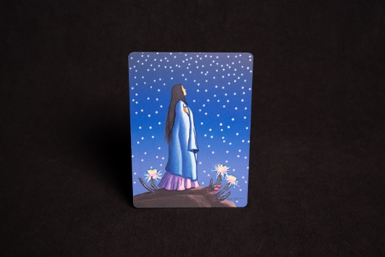 R.C. Gorman Native Woman Print