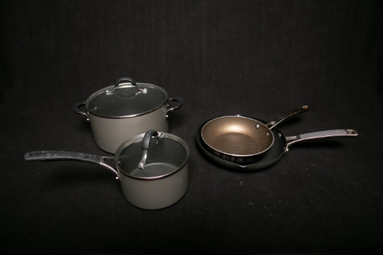 Assorted Kitchen Pots and Pans