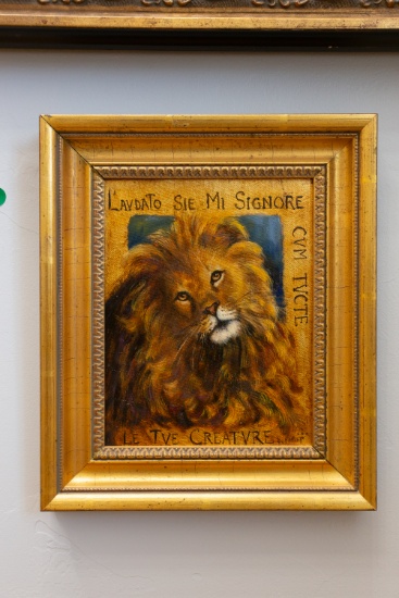 Prayer for Animals Lucas Oil Painting from Harvey Fine Arts