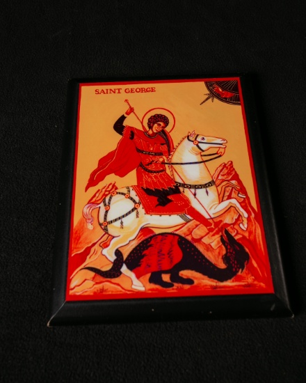 Saint George Themed Wall Hanging