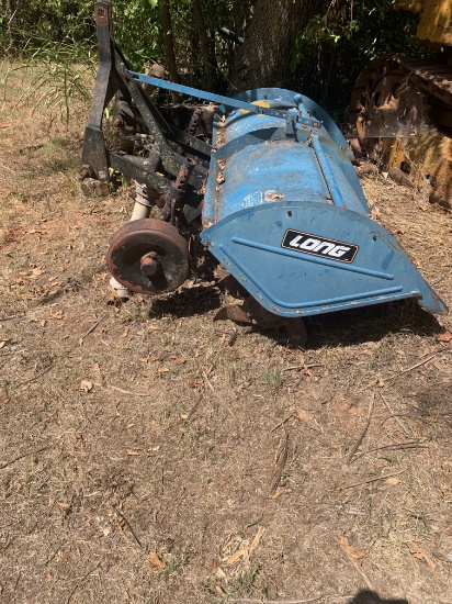 Long 3 Point Roto Tiller