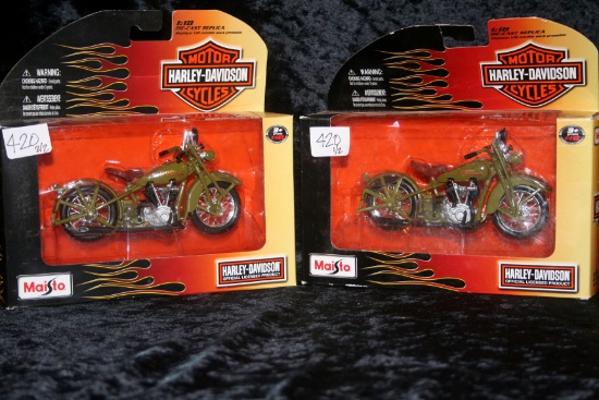 Harley Davidson Die Cast Replicas