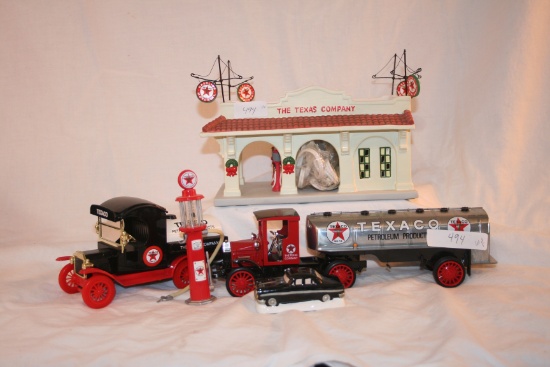 Texaco Gas Station Collectibles