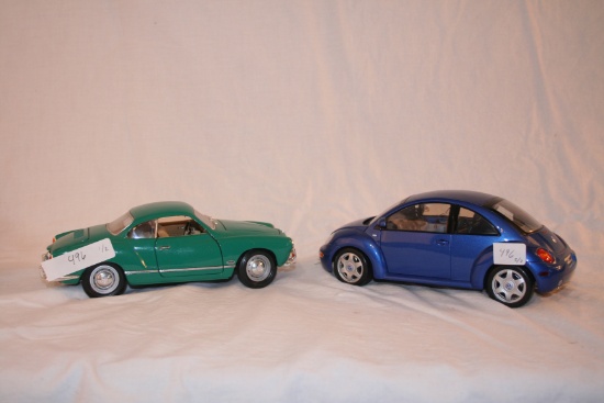 2 Volkswagen Die Cast Models