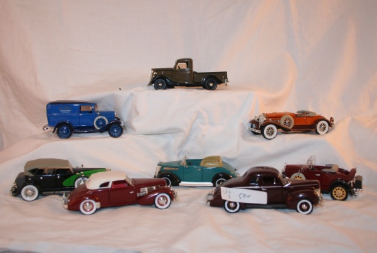 8 Die Cast Models