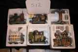 6 Piece Christmas Village