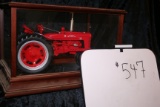 Die Farmall Model H with Display Case