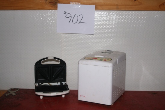 Bread Maker and Toasted Sandwich Maker