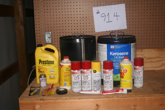 Paints and Cleaning Supplies