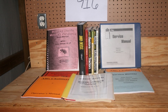 Tractor Maunuals and Reference Material
