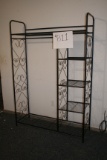 Metal Shelf with Hanging Space