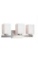 pallet of 30 pcs new vanity lights LFP301177 BRUSHED NICKEL
