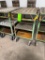 tool cart 25''x42''x41'' high with wheels and brakes